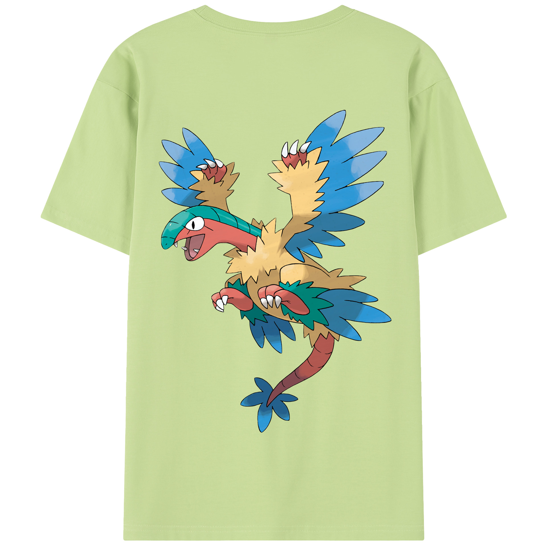 （画像用） ポケットモンスター Pokémon 綿100％半袖Tシャツ（背面プリント）